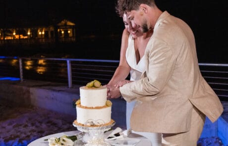 Reception Sunset Wedding at Southernmost Beach Resort, Key West